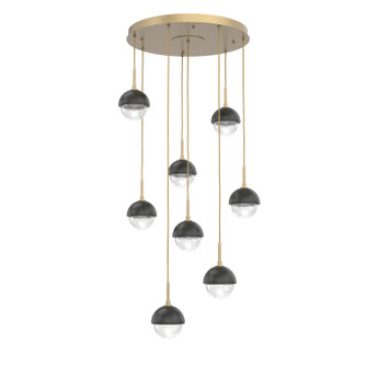 Cabochon LED Pendant in Gilded Brass (404|CHB0093-08-GB-C-C01-L1-MB)