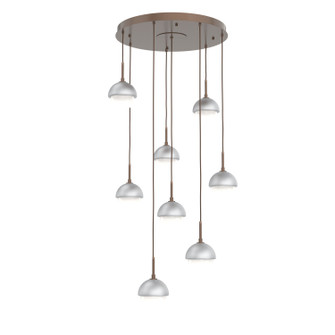 Cabochon LED Pendant in Burnished Bronze (404|CHB0093-08-BB-WL-C01-L3-CS) Cabochon LED Pendant in Burnished Bronze (404|CHB0093-08-BB-WL-C01-L3-CS)