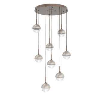 Cabochon LED Pendant in Burnished Bronze (404|CHB0093-08-BB-C-C01-L1-BS)
