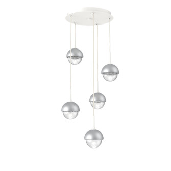 Cabochon LED Pendant in Salt White (404|CHB0093-05-WI-C-C01-L1-CS)
