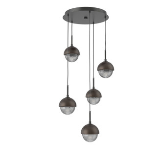 Cabochon LED Pendant in Matte Black (404|CHB0093-05-MB-S-C01-L1-FB)