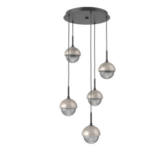 Cabochon LED Pendant in Matte Black (404|CHB0093-05-MB-S-C01-L1-BS)