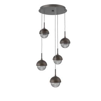 Cabochon LED Pendant in Graphite (404|CHB0093-05-GP-S-C01-L1-FB)