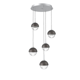 Cabochon LED Pendant in Classic Silver (404|CHB0093-05-CS-C-C01-L3-GP)