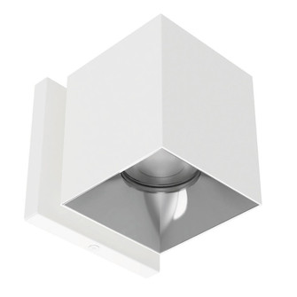 Zoron LED Wall Mount in White/Chrome (34|W4S-FCS-WTCH)