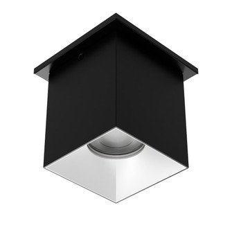 Zoron LED Flush Mount in Black/Haze (34|C4ST-FCS-BKHZ)