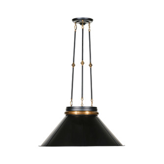 Mood Swings One Light Pendant in Heritage Black/Heritage Bronze (137|540P01ABLKBRZ)