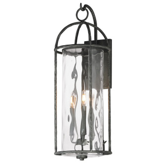Del Mar Three Light Wall Sconce in Blacksmith (16|31848WGBS)