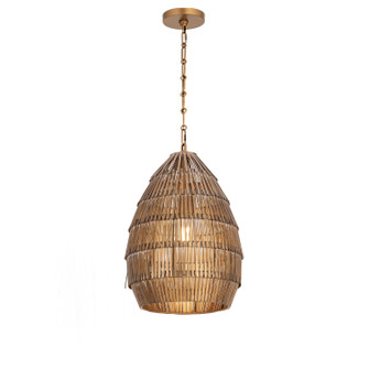 Gilda One Light Pendant in Antique Brass (16|29181AB)