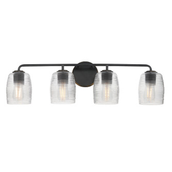 Honey Four Light Bath Vanity in Kentucky Bronze (16|21414CRKB)
