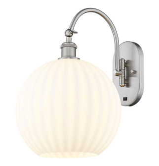 Ballston One Light Wall Sconce in Brushed Satin Nickel (405|918-1W-SN-G1217-12WV)
