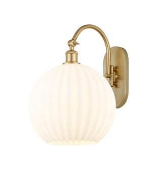 Ballston One Light Wall Sconce in Satin Gold (405|918-1W-SG-G1217-12WV)