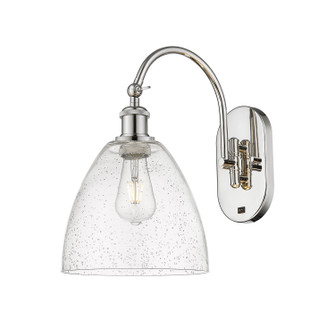 Ballston One Light Wall Sconce in Polished Nickel (405|918-1W-PN-GBD-94)