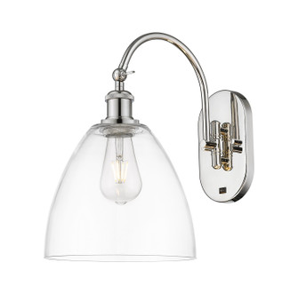 Ballston One Light Wall Sconce in Polished Nickel (405|918-1W-PN-GBD-92)