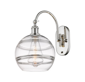 Ballston One Light Wall Sconce in Polished Nickel (405|918-1W-PN-G556-10CL)