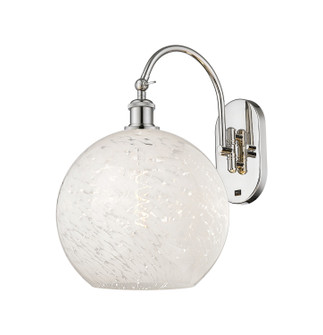 Ballston One Light Wall Sconce in Polished Nickel (405|918-1W-PN-G1216-12WM)