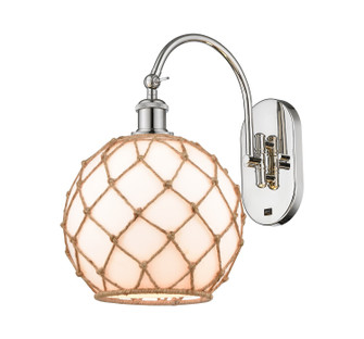 Ballston One Light Wall Sconce in Polished Nickel (405|918-1W-PN-G121-10RB)