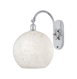 Ballston One Light Wall Sconce in Polished Chrome (405|918-1W-PC-G1216-12WM)