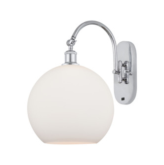 Ballston One Light Wall Sconce in Polished Chrome (405|918-1W-PC-G121-12)