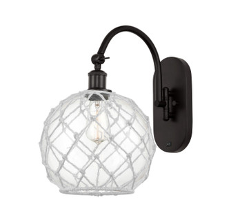 Ballston One Light Wall Sconce in Oil Rubbed Bronze (405|918-1W-OB-G122-10RW)