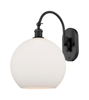 Ballston One Light Wall Sconce in Matte Black (405|918-1W-BK-G121-12)