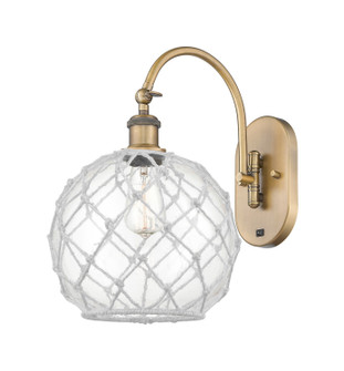 Ballston One Light Wall Sconce in Brushed Brass (405|918-1W-BB-G122-10RW)