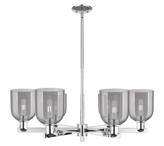 Arcadia Six Light Chandelier in Polished Chrome (405|716-6CR-PC-G558-6SM)