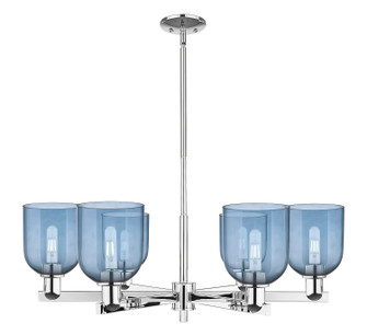 Arcadia Six Light Chandelier in Polished Chrome (405|716-6CR-PC-G558-6BL)