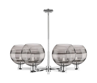 Arcadia Six Light Chandelier in Polished Chrome (405|716-6CR-PC-G556-10SM)