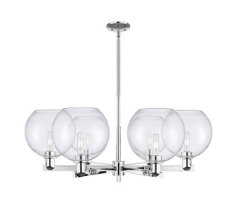 Arcadia Six Light Chandelier in Polished Chrome (405|716-6CR-PC-G124-10)