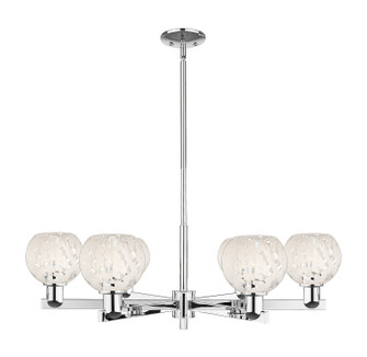 Arcadia Six Light Chandelier in Polished Chrome (405|716-6CR-PC-G1216-6WM)