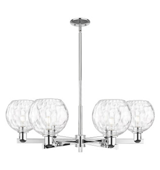 Arcadia Six Light Chandelier in Polished Chrome (405|716-6CR-PC-G1215-8)