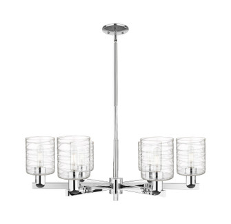 Arcadia Six Light Chandelier in Polished Chrome (405|716-6CR-PC-G1113)