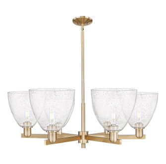 Arcadia Six Light Chandelier in Champagne Bronze (405|716-6CR-CB-GBD-94)