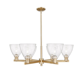 Arcadia Six Light Chandelier in Champagne Bronze (405|716-6CR-CB-GBD-754)