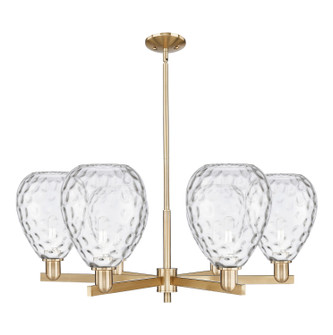 Arcadia Six Light Chandelier in Champagne Bronze (405|716-6CR-CB-G372)