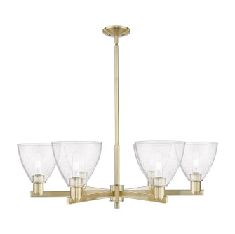 Arcadia Six Light Chandelier in Antique Brass (405|716-6CR-AB-GBD-754)