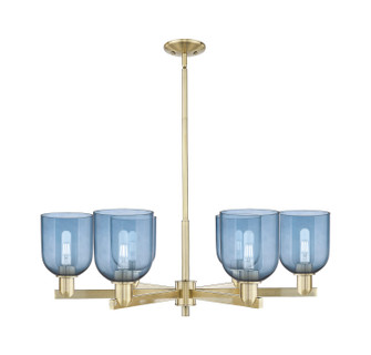 Arcadia Six Light Chandelier in Antique Brass (405|716-6CR-AB-G558-6BL)
