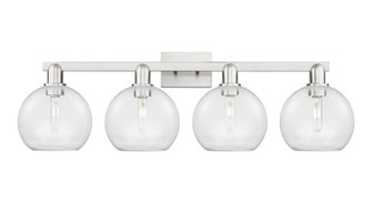 Arcadia Four Light Bath Vanity in Brushed Satin Nickel (405|716-4W-SN-G122-8)