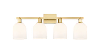 Arcadia Four Light Bath Vanity in Satin Gold (405|716-4W-SG-G558-6GWH)
