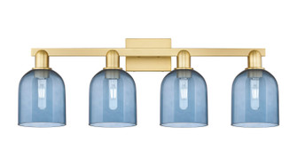 Arcadia Four Light Bath Vanity in Satin Gold (405|716-4W-SG-G558-6BL)