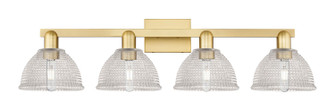 Arcadia Four Light Bath Vanity in Satin Gold (405|716-4W-SG-G422)