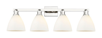 Arcadia Four Light Bath Vanity in Polished Nickel (405|716-4W-PN-GBD-751)