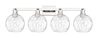 Arcadia Four Light Bath Vanity in Polished Nickel (405|716-4W-PN-G1215-8)