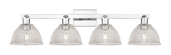 Arcadia Four Light Bath Vanity in Polished Chrome (405|716-4W-PC-G422)