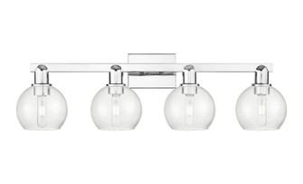 Arcadia Four Light Bath Vanity in Polished Chrome (405|716-4W-PC-G124-6)