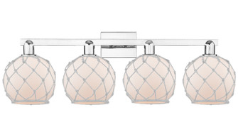 Arcadia Four Light Bath Vanity in Polished Chrome (405|716-4W-PC-G121-8RW)