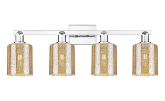 Arcadia Four Light Bath Vanity in Polished Chrome (405|716-4W-PC-G116)