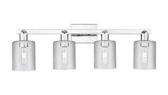 Arcadia Four Light Bath Vanity in Polished Chrome (405|716-4W-PC-G112)
