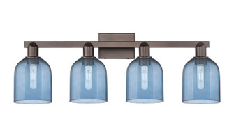 Arcadia Four Light Bath Vanity in Oil Rubbed Bronze (405|716-4W-OB-G558-6BL)